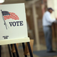 Voting booths at the Black Hawk County Courthouse Sept. 27, 2012, in Waterloo, Iowa
Scott Olson/Getty Images